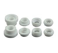 RIVERWELD - joint de tasse isolant pour torche de soudage TIG 17GLG20 18-7 18CG 54N01 54N63 adapté à PTA DB WP 17 18 26 accessoires de torche de soudage TIG 8 pièces