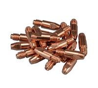 RIVERWELD MAG MIG Électrodes Contact M8 0,9mm en cuivre pour torche de soudure Co² 36KD MB36 20pcs