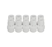 RIVERWELD MIG MAG Buse Diffuseuse Gaz en Céramique 014.0023 pour torche de soudure 36KD MB36 CO2 10 pièces