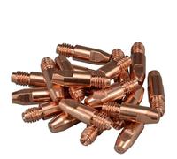 RIVERWELD Pointes de contact MAG/MIG M8 0,9 mm en cuivre pour torche de soudage CO₂ 36KD MB36 Lot de 20