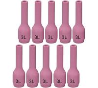 RIVERWELD TIG Buses en alumine Coupes en céramique Longue 796F70 3L# 5.0mm pour SR WP 9 20 25 Torche de soudage TIG 10pcs