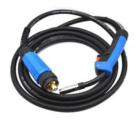 RIVERWELD Torche de soudure MIG/MAG 15AK/MB15 180A Refroidi Air - Câble 16mm² 3M - 002.0449 Connecteur Euro Complet avec Assemblage Électrique
