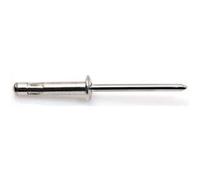 Rivet GOMULTI tête ronde standard aluminium - acier 4,8x15mm boite de 250 - DEGOMETAL - 142816 métallique (brillant)