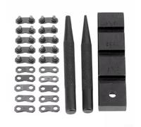 Rivet Métallique et Connecteur 8 3/8 Rivet Métallique et Connecteur | Conçu pour chaînes 3/8 LP, pour idéal maintenance domestique, inclut rivet et connecteur