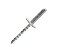 Rivet Scellit standard aluminium acier tête extra large ASX