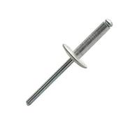 Rivet Scellit standard aluminium acier tête extra large ASX
