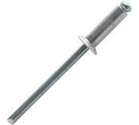 Rivet standard aluminium - acier tête fraisée 120° 4x20mm 250 pièces - SCELL-IT - ASK4020