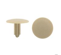 sourcing map Rivet en Plastique Trou 7mm Tête 24.5mm 20pcs Porte Voiture