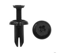 Rivet véhicule SOURCING MAP 20pcs Voiture Plastique enfoncer Fixation Agrafes Rivet Bouclier 5mm x 9mm x 11mm Noir