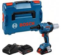 Riveteuse 18V GRG 18V-16C Professional + 2 batteries ProCORE 4Ah + chargeur rapide + coffret L-BOXX - BOSCH - 06019K5001