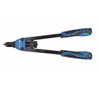 Pince à riveter Hogert Technik Poignée de 2 composants, poignée de forme ergonomique avec revêtement plastique, caoutchouc imprégné de caoutchouc HT2C181