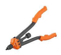 Riveteuse Manuelle pour Écrou à Sertir 41 cm Pince Insert Fileté 13 Mandrins 186 Écrous de 13 Tailles Outil à Riveter