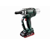 Riveteuse NP 18 LTX BL 5.0 METABO 2 Batt. LiHD 4,0 Ah + Charg. ASC 55 + coffret MetaBox - 619002800