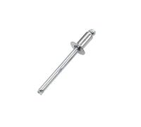 Rivets à enfoncer en aluminium Rivets aveugles à tête fraisée en acier inoxydable 304, M3 M3.2 M4 M5, Rivets à tirer le cœur, clous de décoration, longueur 6mm ~ 20mm(M3x8mm(20pcs))