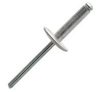 Scell-it – Rivets aveugles ASX4010 alu/acier D. 4,0 x 10 mm – 500 pièces