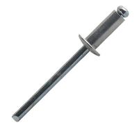 Rivet alu standard tête plate D4x25 boite de 250 Scell-it