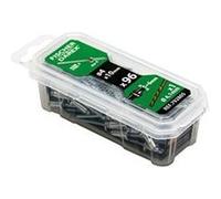 Rivets aveugles Fischer Darex 4x10 mm tête plate aluacier 96 pcs + 1 foret Argenté/gris (aspect zingué)
