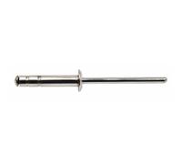 Rivets aveugles multi-serrages - tête ronde - 4x12 mm - 500 pièces - Gomulti DEGOMETAL