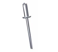 Rivets inox à tête plate - diamètre 4 mm - longueur 10 mm - 1000 pièces - Rivquick 331 BOLLHOFF