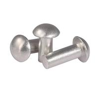 Rivets pleins tête ronde alu DIN660 M2-M8 assortiment fixations métal meuble auto construction bricolage (500,M4 x 16mm)