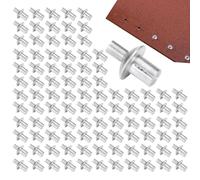 Rivets pop en aluminium - Extension de type frappe, fixations à tête bombée | Ensemble de rivets pop en aluminium haute résistance, outil d'assemblage électronique de précision à domicile pour projets