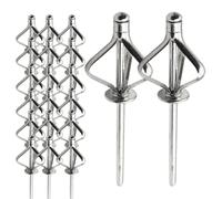 Rivets pour métal 20 pièces assorties de mandrins universels en acier