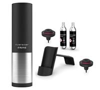 Riviera & Bar - Coffret 2 Bouchons Pour Vin + 2 Cartouches D'argon Bvg350