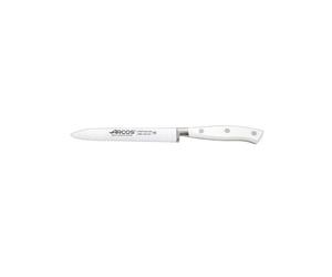 RIVIERA BLANC Couteau Universel Tomate lame cranté ARCOS 13 cm