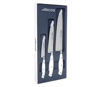 RIVIERA BLANC SET DE 3 Couteaux forgés - Office Cuisine 14 et 20 - ARCOS