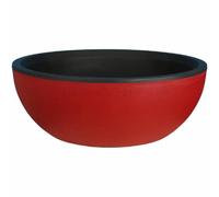 Riviera Bol de fleurs - D40 x H15 cm - Rouge