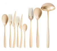 RIVIERA Champagne, service de couverts 75 pièces, coffret en bois wengé, Casa Bugatti