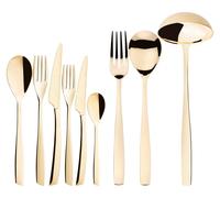 RIVIERA Champagne, service de couverts 75 pièces, coffret en bois wengé, Casa Bugatti