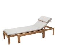 Riviera Cushion Coussin d'assise pour Riviera Sunbed Bain de soleil extérieur Skagerak Papyrus - 1961146