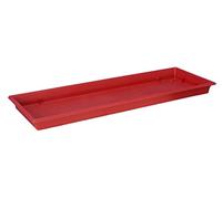 Riviera Évolution Plateau Jardinière, 50cm, Rouge