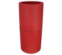 Riviera Granit Rond Haut, 88cm x 40cm, Rouge