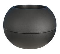 RIVIERA - pot de fleurs Boule - D40 - noir