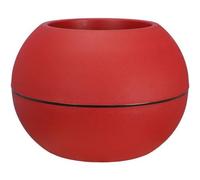 RIVIERA - pot de fleurs Boule - D40 - rouge