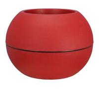 RIVIERA - pot de fleurs Boule - D40 - rouge Rouge G