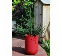 Pot à plantes Riviera Granite D40 Rouge Plastique Circulaire Ø 40 cm