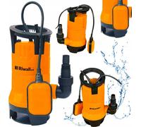 Riwall PRO REP 750 Pompe à boue submersible universelle 750 W