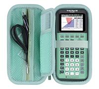 RIYADAone Étui pour Texas Instruments TI-NSPIRE CX II-T/TI-84 Plus CE/TI-89 | EVA dur etui, résistance à la compression et aux chutes, résistant à l'usure et aux rayures, porté partout, protection voyage