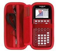 RIYADAone Étui pour Texas Instruments TI-NSPIRE CX II-T/TI-84 Plus CE/TI-89 | EVA dur etui, résistance à la compression et aux chutes, résistant à l'usure et aux rayures, porté partout, protection voyage