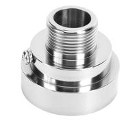 RIZGHWOY Buse de Jet de Fontaine, Globe Oculaire en Acier Inoxydable G1 Pouces, Tête de Pulvérisation D'eau de Piscine pour Paysage de Jardin