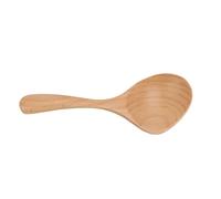 RIZGHWOY Cuillères en Bois de Hêtre Fabriquées à la Main Cuillères en Bois à Long Manche Résistant aux Hautes Températures Sûr et écologique Finement Poli pour la Cuisine