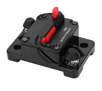 RIZGHWOY Disjoncteur étanche, Porte-fusible en Cuivre à Réinitialisation Automatique pour la Protection contre les Surtensions, Idéal pour une Utilisation DC12-42V, 1 unité (50A)
