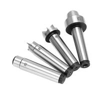 RIZGHWOY Ensemble D'outils de Tournage du Bois MT1/MT2, 4 Pièces, Coupelles à éperon en Acier Durable pour une Performance Optimale du Tour à Bois et à Métal, Parfait pour les Amateurs (Ils sont