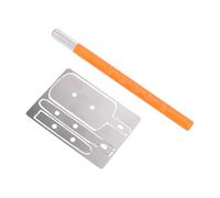 RIZGHWOY Kit de Scie à Main pour Modélisme, Ensemble D Outils à Poignée Ergonomique for Projets de Modélisme et de Loisirs Créatifs (Modèle C)