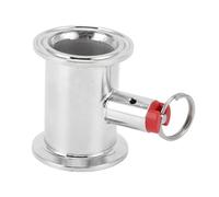 RIZGHWOY Tube D'extension à Trois Pinces de 1,5" avec PRV 17 PSI, Acier Inoxydable