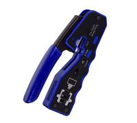 RJ45 outil de sertissage passer par le coupeur pour Cat6 Cat5 Cat5E 8P8C connecteurs modulaires tout-en-un outil de fil