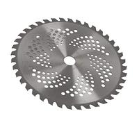 Rjrjc Débroussailleuse Lame de Scie Tondeuse à Gazon 40 Dents Disque de Coupe Coupe-Herbe 255x25,4 mm Coupe des Mauvaises Herbes Acier Rapide 1,4 mm d'épaisseur Outil de Jardin Durable